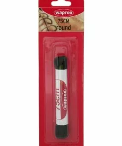 Waproo 75cm Black Round Lace Blister Pack