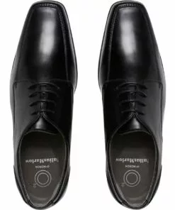 Julius Marlow Black Lace Up Lisbon Formal Dress Shoe -Shoes Sales 212692870 3 1 720x928