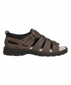 Hush Puppies Spartan Closed Back Brown Sandal
