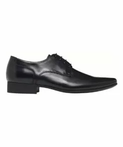Julius Marlow Grand Plain Derby Black Lace Up Formal Dress Shoe