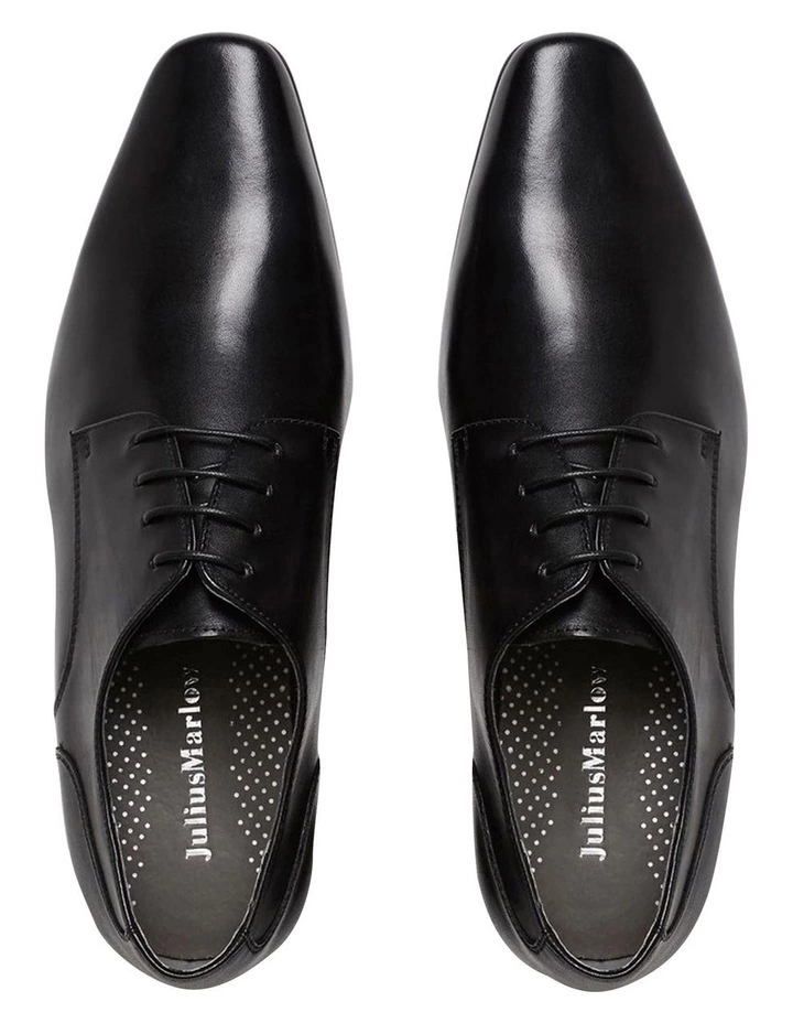 Julius Marlow Grand Plain Derby Black Lace Up Formal Dress Shoe 3 Julius Marlow Grand Plain Derby Black Lace Up Formal Dress Shoe - Image 3