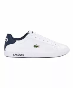 Lacoste Graduate White Court-Inspired Casual Sneaker