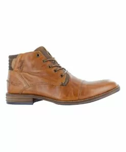 Wild Rhino Chambers Tan Lace Up Boot