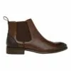 Blaq Harry Chocolate Leather Chelsea Boot