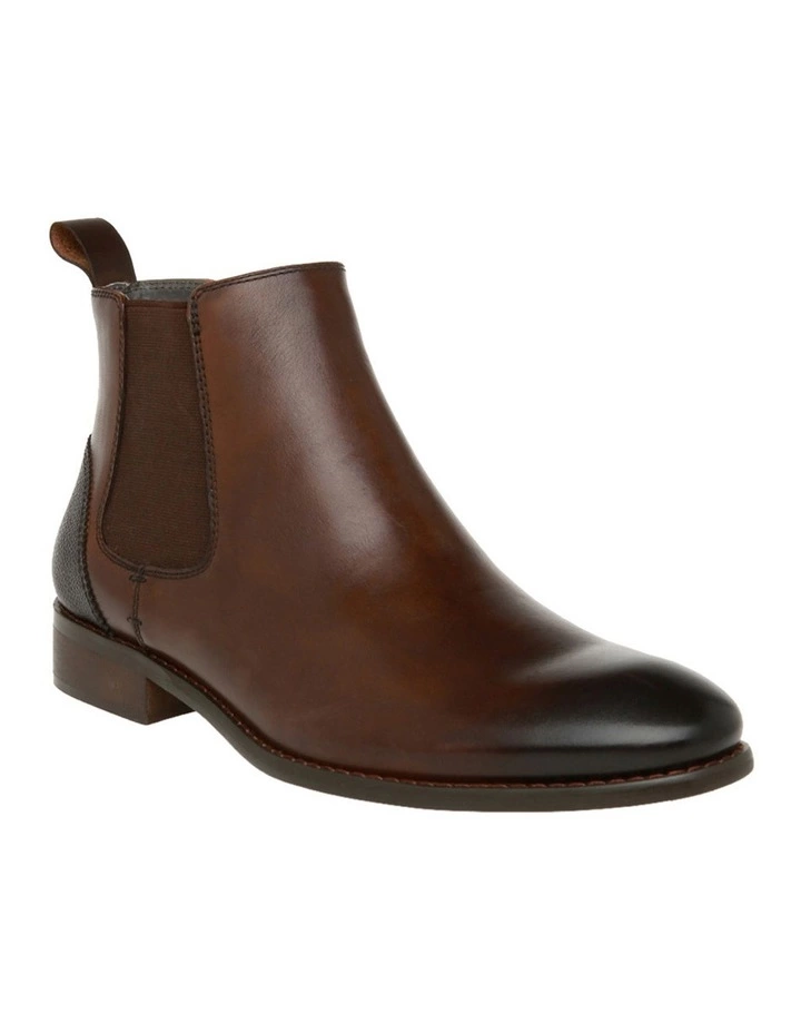 Blaq Harry Chocolate Leather Chelsea Boot 2 Blaq Harry Chocolate Leather Chelsea Boot - Image 2