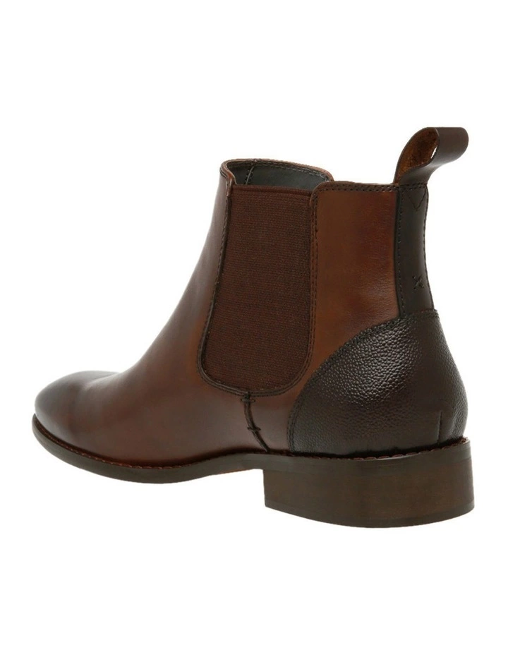 Blaq Harry Chocolate Leather Chelsea Boot 3 Blaq Harry Chocolate Leather Chelsea Boot - Image 3