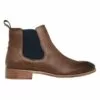 Blaq Harry Tan Leather Chelsea Boot