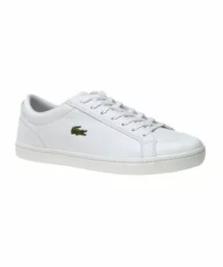 Lacoste Straightset Leather White Trainer Sneaker -Shoes Sales 490380760 2 720x928