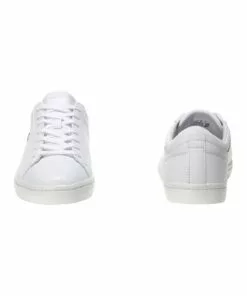 Lacoste Straightset Leather White Trainer Sneaker -Shoes Sales 490380760 5 720x928