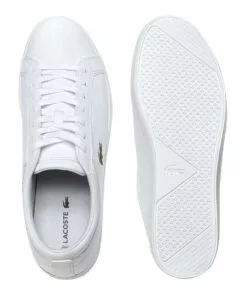 Lacoste Straightset Leather White Trainer Sneaker -Shoes Sales 490380760 6 720x928
