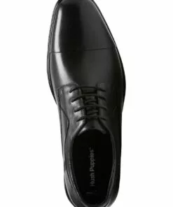 Hush Puppies Cain Black Lace Up Dress Shoe -Shoes Sales 495023860 4 720x928