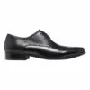 Julius Marlow Keen Plain Vamp Derby Black Lace Up Dress Shoe
