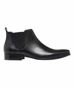Julius Marlow Kick Black Chelsea Boot