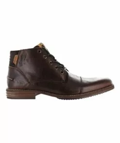 Wild Rhino Chambers Dark Brown Lace Up Boot