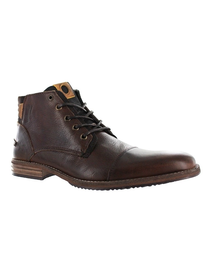 Wild Rhino Chambers Dark Brown Lace Up Boot 2 Wild Rhino Chambers Dark Brown Lace Up Boot - Image 2