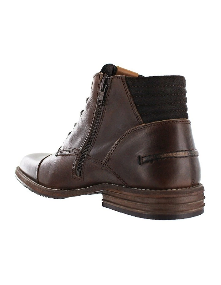 Wild Rhino Chambers Dark Brown Lace Up Boot 3 Wild Rhino Chambers Dark Brown Lace Up Boot - Image 3