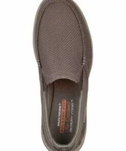 Skechers Harper Walton Khaki Slip On Casual Shoe 9 Skechers Harper Walton Khaki Slip On Casual Shoe -Shoes Sales 627561370 4 720x928