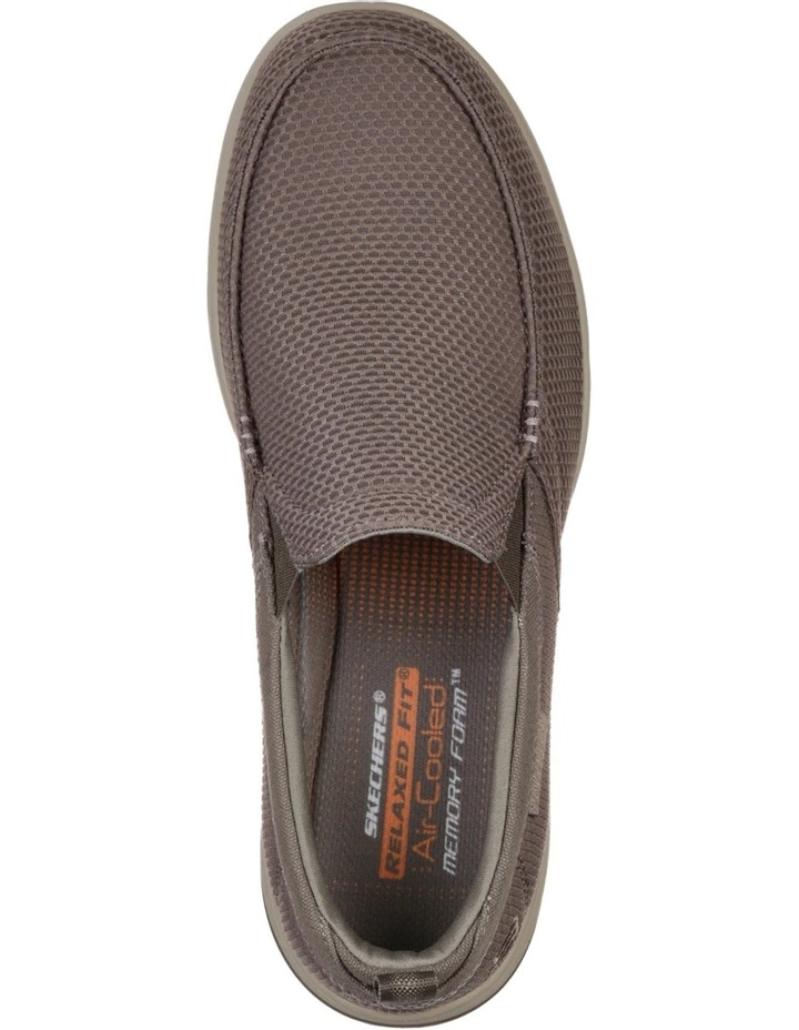 Skechers Harper Walton Khaki Slip On Casual Shoe 4 Skechers Harper Walton Khaki Slip On Casual Shoe - Image 4