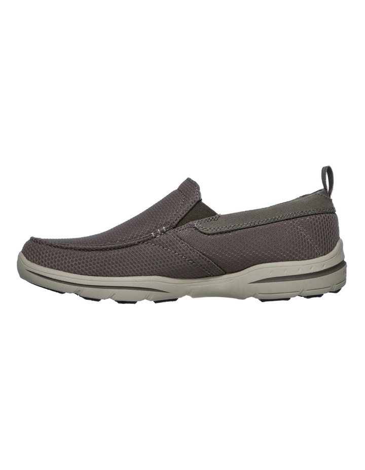 Skechers Harper Walton Khaki Slip On Casual Shoe 6 Skechers Harper Walton Khaki Slip On Casual Shoe - Image 6