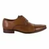 Florsheim Cross Leather Tan Lace Up Dress Shoe