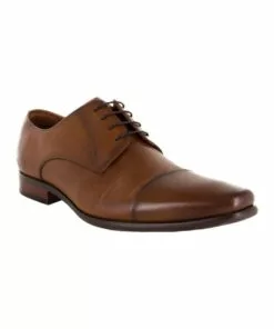 Florsheim Cross Leather Tan Lace Up Dress Shoe -Shoes Sales 627702580 3 720x928
