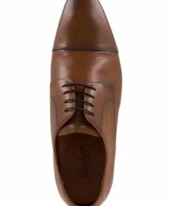 Florsheim Cross Leather Tan Lace Up Dress Shoe -Shoes Sales 627702580 4 720x928