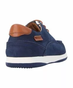 Hush Puppies Dusty Navy Nubuck Lace Up Boat Shoe -Shoes Sales 629846200 4 1 720x928