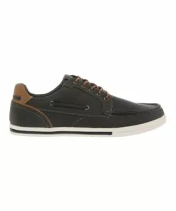 Kenji Arcade Charcoal Boat Shoe
