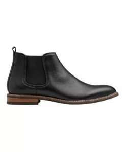 AQ by Aquila Lucca Leather Chelsea Boots