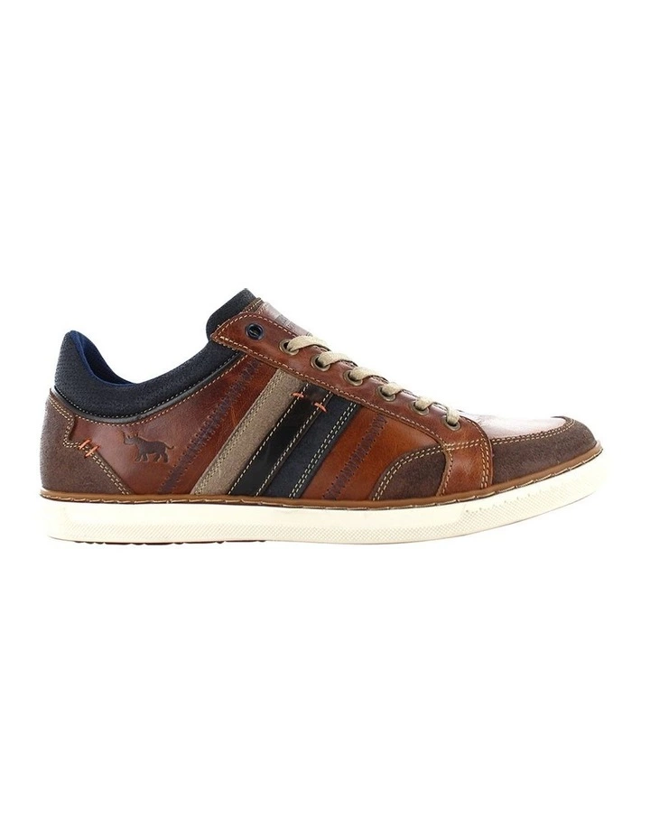Wild Rhino Blake Leather Tan Lace-Up Casual Sneaker 1 Wild Rhino Blake Leather Tan Lace-Up Casual Sneaker