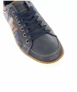 Wild Rhino Blake Leather Navy Lace-Up Casual Sneaker 5 Wild Rhino Blake Leather Navy Lace-Up Casual Sneaker -Shoes Sales 654056650 3 720x928