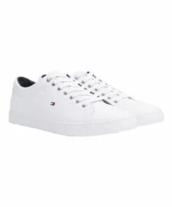 Tommy Hilfiger Essential Leather White Trainer Sneaker