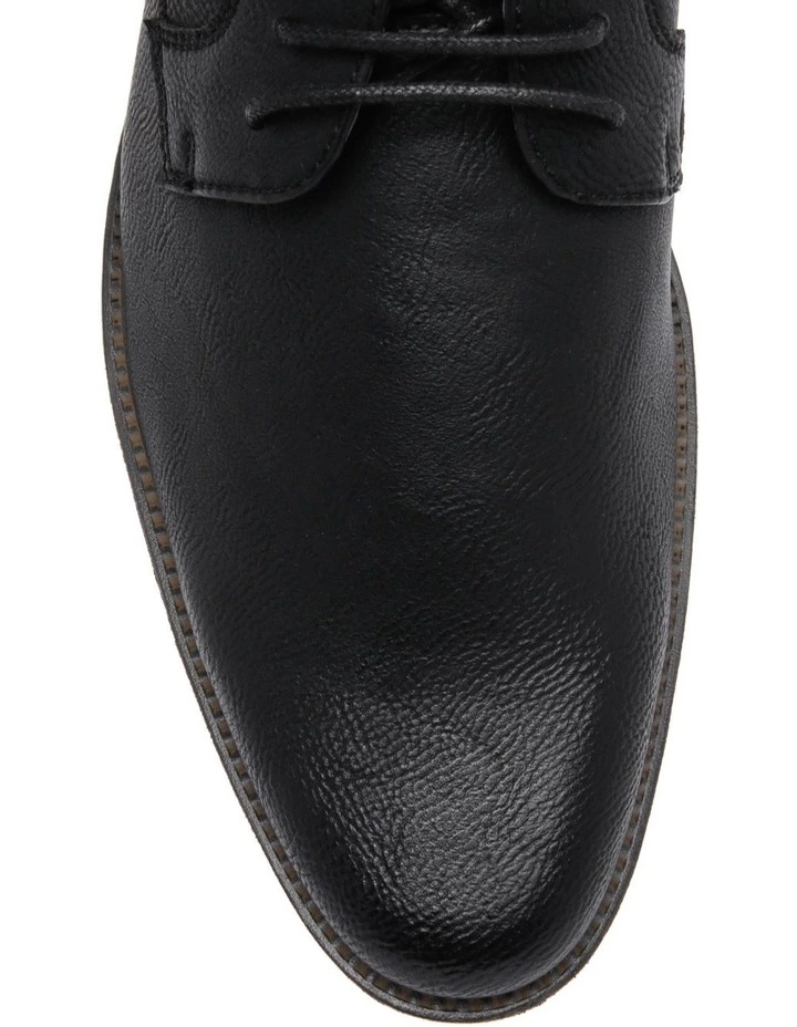 Blaq Flemington Black Lace Up Shoe 3 Blaq Flemington Black Lace Up Shoe - Image 3