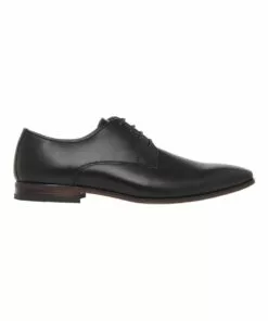 Kenji Kingswood Black Lace Up Shoe