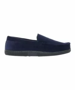 Reserve Moccasin Navy Slip-On Slipper