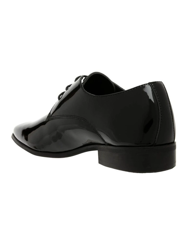 Blaq Callum Black Patent Lace Up Dress Shoe 2 Blaq Callum Black Patent Lace Up Dress Shoe - Image 2