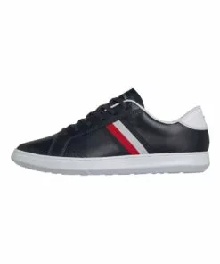 Tommy Hilfiger Essential Leather Midnight Trainer Sneaker