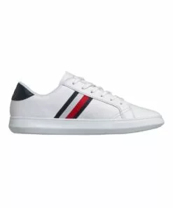 Tommy Hilfiger Essential Leather Cupsole White/Midnight Trainer Sneaker 8 Tommy Hilfiger Essential Leather Cupsole White/Midnight Trainer Sneaker -Shoes Sales 715221730 1 1 720x928