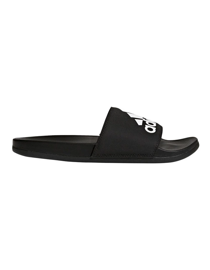 Adidas Adilette Black Comfort Slide 1 Adidas Adilette Black Comfort Slide