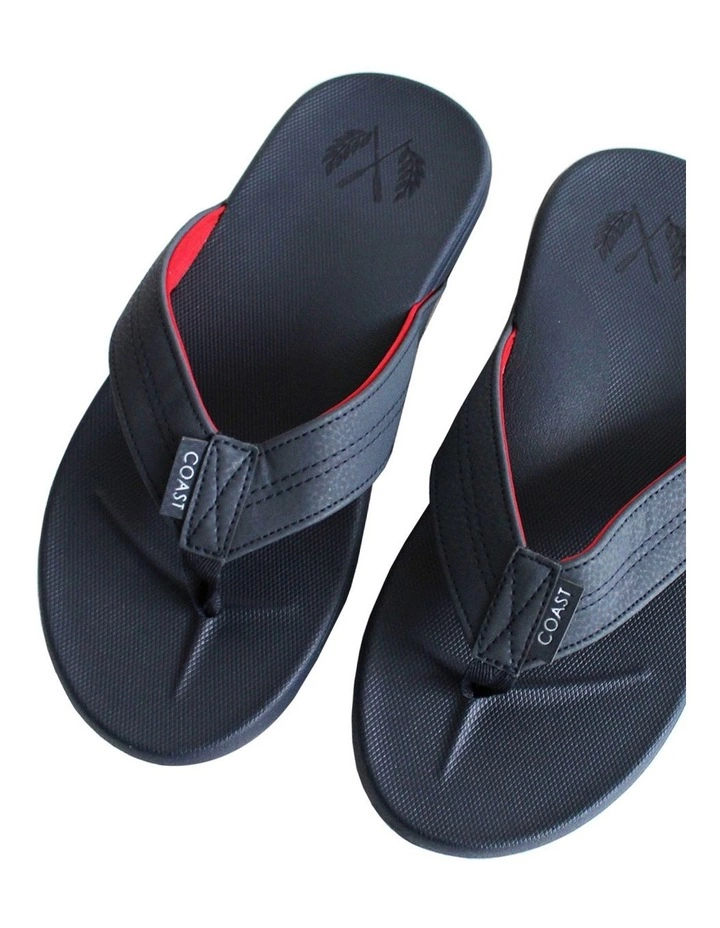 Coast Clothing Co Coast Sandal in Navy 3 Coast Clothing Co Coast Sandal in Navy - Image 3