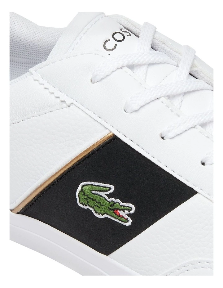 Lacoste Court-Master White Lace-Up Sneaker 7 Lacoste Court-Master White Lace-Up Sneaker - Image 7