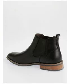 Maddox Bunbury Black Pull On Boot -Shoes Sales 756186760 3 720x928