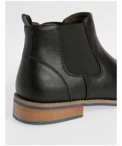 Maddox Bunbury Black Pull On Boot -Shoes Sales 756186760 4 720x928