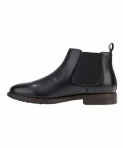 Hush Puppies Hanger Black Burnish Boot -Shoes Sales 762180940 3 720x928