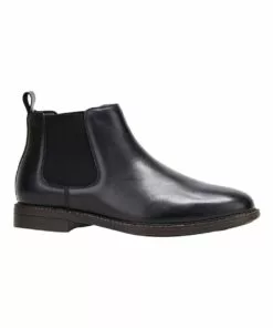 Hush Puppies Hanger Black Burnish Boot -Shoes Sales 762180940 5 720x928