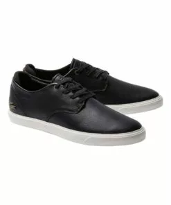 Lacoste Esparre Black/Dark Brown Sneaker