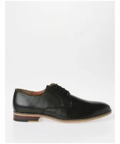 Blaq Mackay Black Lace Up Shoe