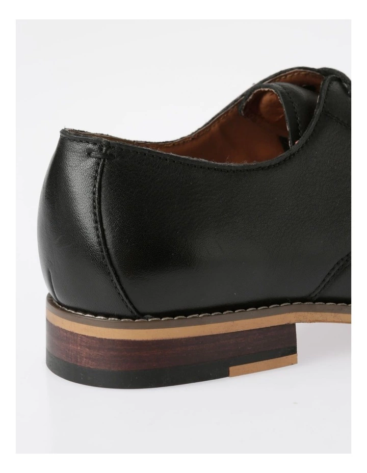 Blaq Mackay Black Lace Up Shoe 4 Blaq Mackay Black Lace Up Shoe - Image 4