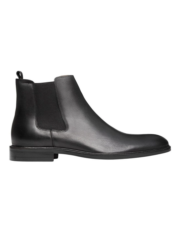 Aquila Delmar Black Leather Chelsea Boots 1 Aquila Delmar Black Leather Chelsea Boots