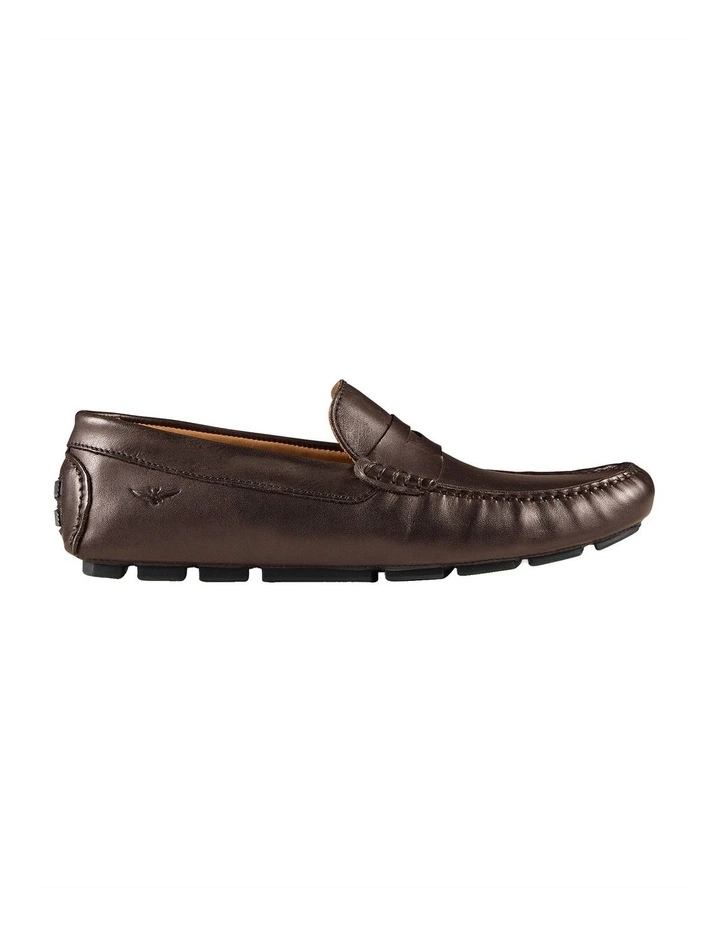 Aquila Connor Brown Leather Driving Shoes 1 Aquila Connor Brown Leather Driving Shoes